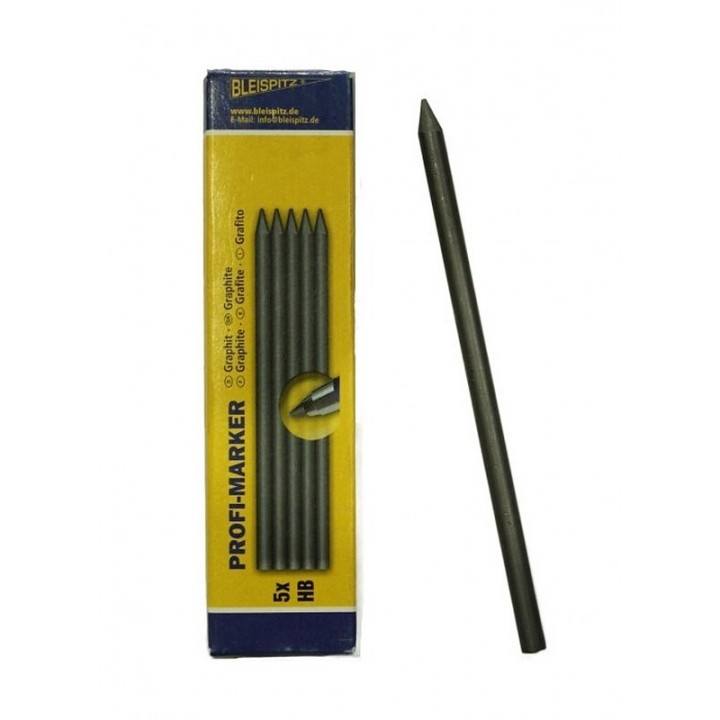 Mine grafit profesional HB - cutie 5 buc Mine grafit profesional HB - cutie 5 buc
