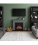 Semineu electric LARSEN SOLID GREY