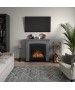 Semineu electric HELMI SOLID GREY
