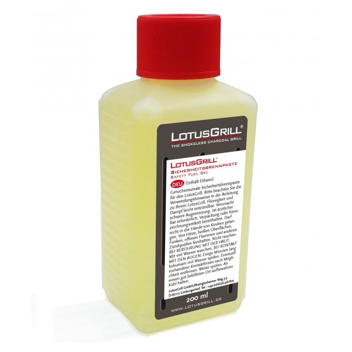 Gel aprindere carbuni LOTUS GRILL - 200 ml Gel aprindere carbuni LOTUS GRILL - 200 ml