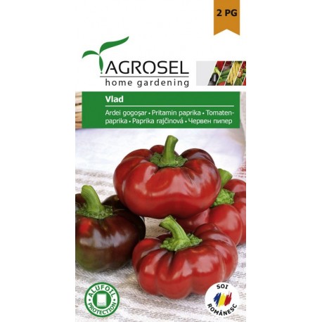 Seminte Ardei gogosar VLAD Agrosel - 1 g