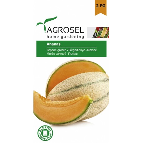 Seminte Pepene galben ananas, Agrosel - 3 g