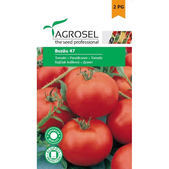 Seminte Tomate BUZAU 47 Agrosel - 1 g Seminte Tomate BUZAU 47 Agrosel - 1 g