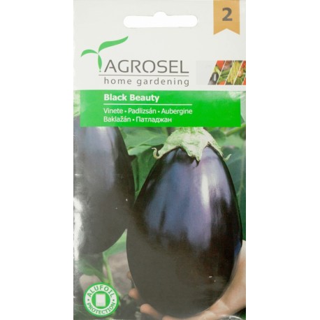 Seminte Vinete BLACK BEAUTY Agrosel - 2 g