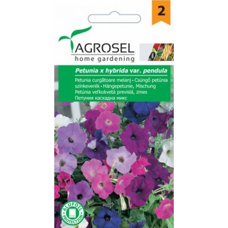 Seminte Petunia curgatoare melanj Agrosel -  0,5 g