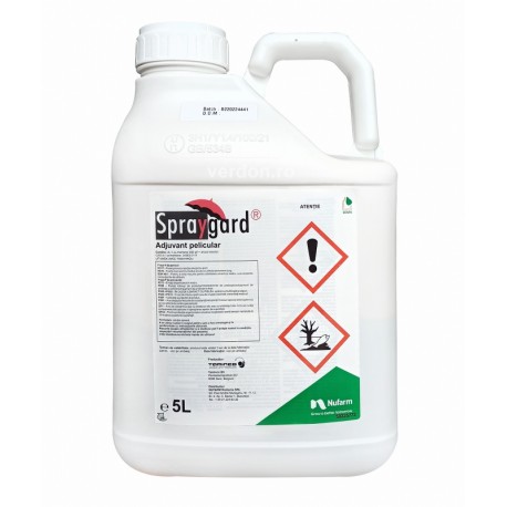 Adjuvant SPRAYGARD - 5 Litri, Nufarm, Cereale, Legume, Pomi fructiferi