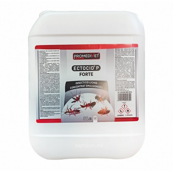 Insecticid ECTOCID P Forte - 5 Litri