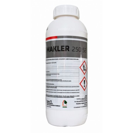Fungicid MAKLER 250 SE - 1 Litru, Innvigo, Sistemic, Grau, Triticale, Orz, Rapita, Sfecla de zahar