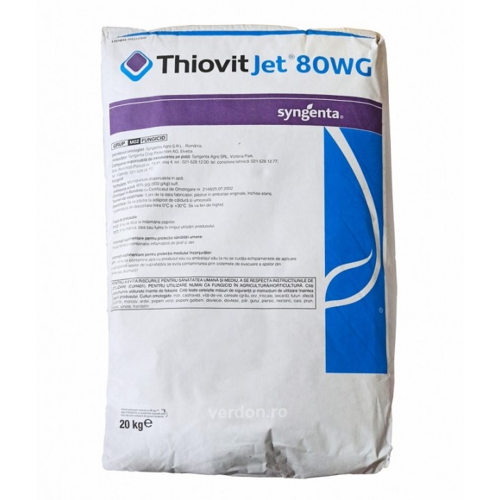 Fungicid THIOVIT JET 80 WG - 20 kg