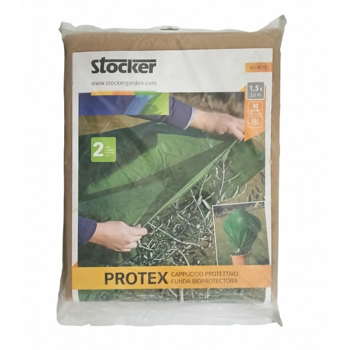 Husa protectie plante Protex 1,5 m x 3,6 m, 30 gr/mp, natur, 2 buc/set