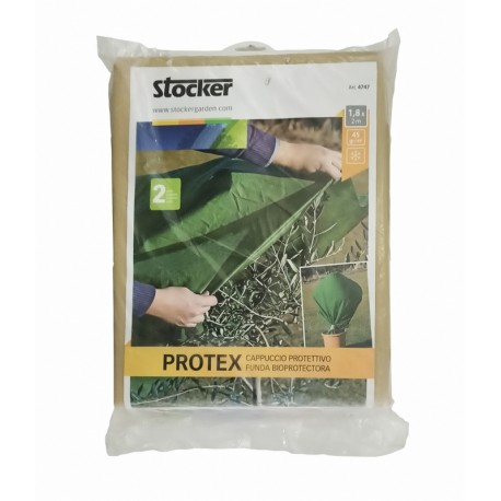 Husa protectie plante Protex 1,8 m x 2 m, 45 gr/mp, natur, 2 buc/set