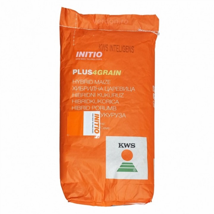 Samanta Porumb KWS INTELIGENS, FAO 420, Grupa Plus4Grain - Sac 50.000 boabe Samanta Porumb KWS INTELIGENS, FAO 420, Grupa Plus4Grain - Sac 50.000 boabe