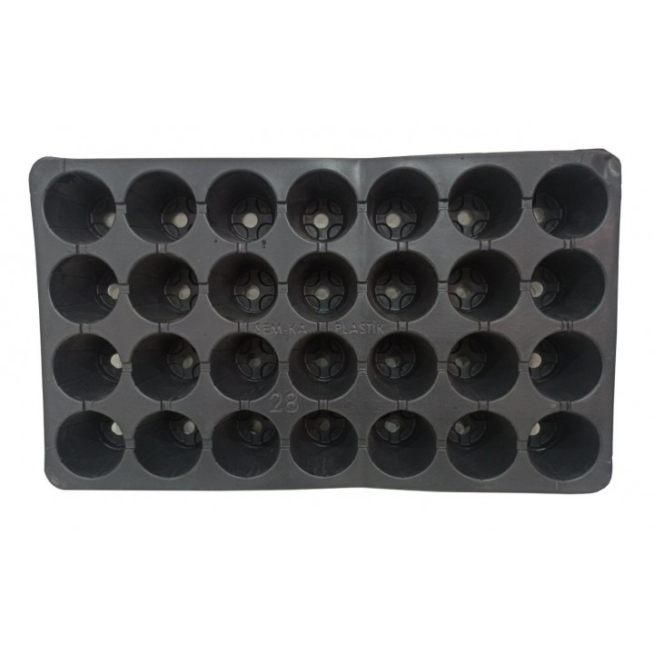 Tavite alveolare 28 celule rotunde - set 100 buc Tavite alveolare 28 celule rotunde - set 100 buc