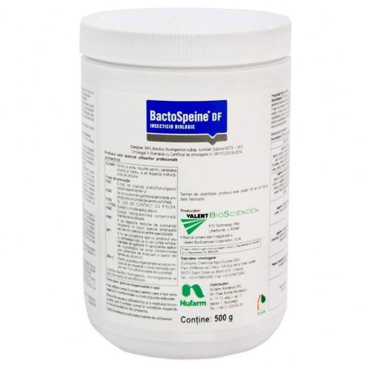Insecticid Bactospeine DF biologic - 500 gr.