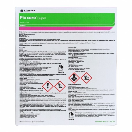Pixxaro Super - Pachet tehnologic cereale 4 ha