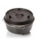 Ceaun de fonta Petromax cu capac FT 4,5, cu picioruse