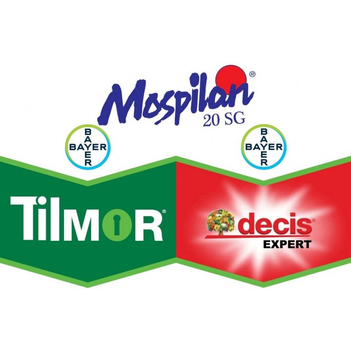 Pachet Rapita TILMOR COMPLET (TILMOR 240 EC + DECIS EXPERT 100 EC + MOSPILAN 20 SG), Bayer
