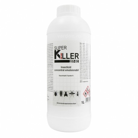 Insecticid SUPER KILLER 25 T-EC - 1 Litru, Pasteur
