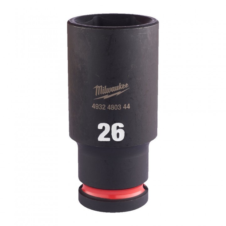 Cheie Tubulara de Impact Milwaukee Shockwave 1/2'', lunga - 26 mm Cheie Tubulara de Impact Milwaukee Shockwave 1/2'', lunga - 26 mm