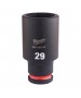 Cheie Tubulara de Impact Milwaukee Shockwave 1/2'', lunga - 29 mm