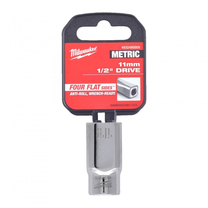 Cheie Tubulara Milwaukee 1/2'', Metric, scurta - 11 mm Cheie Tubulara Milwaukee 1/2'', Metric, scurta - 11 mm