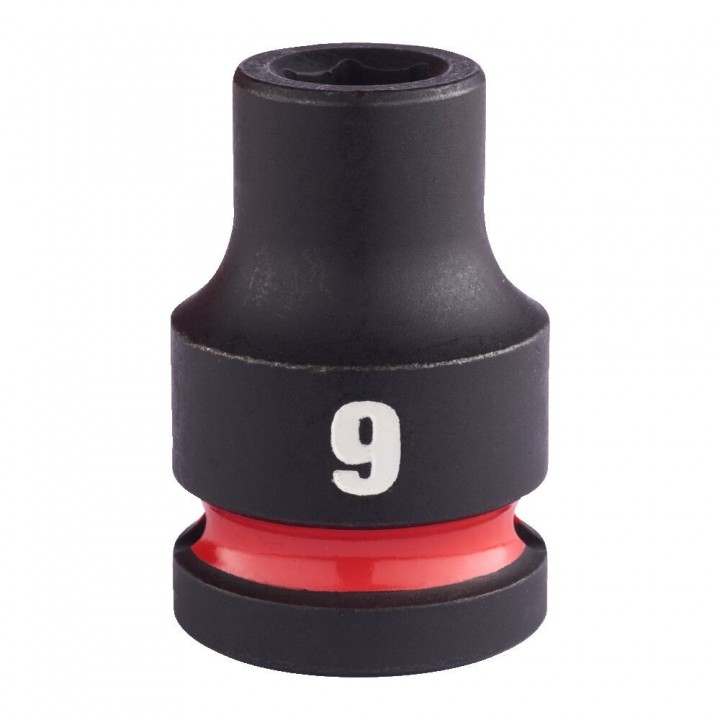 Cheie Tubulara de Impact Milwaukee Shockwave 1/2'', scurta - 9 mm Cheie Tubulara de Impact Milwaukee Shockwave 1/2'', scurta - 9 mm