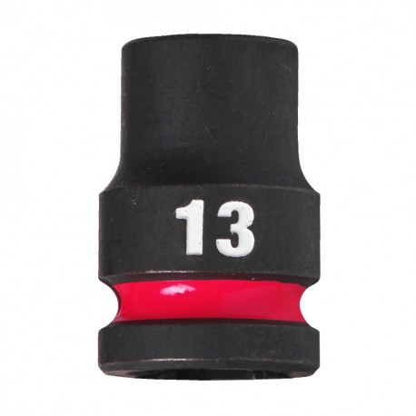 Cheie Tubulara de Impact Milwaukee Shockwave 1/2'', scurta - 13 mm