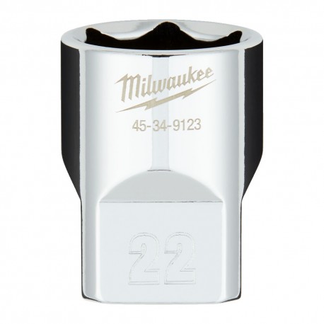 Cheie Tubulara Milwaukee 1/2'', Metric, scurta - 22 mm