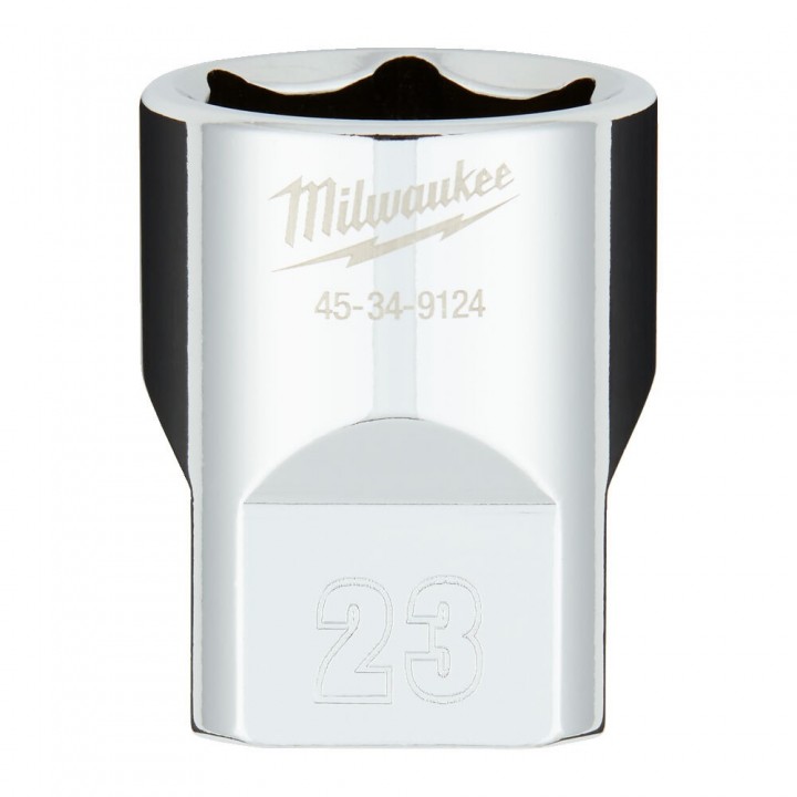 Cheie Tubulara Milwaukee 1/2'', Metric, scurta - 23 mm Cheie Tubulara Milwaukee 1/2'', Metric, scurta - 23 mm