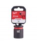Cheie Tubulara de Impact Milwaukee Shockwave 1/2'', scurta - 21 mm