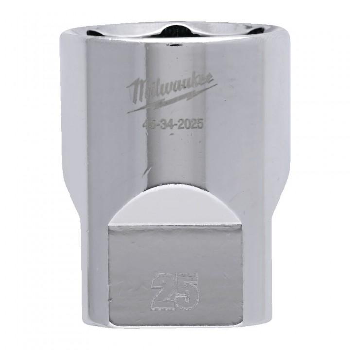 Cheie Tubulara Milwaukee 1/2'', Metric, scurta - 25 mm Cheie Tubulara Milwaukee 1/2'', Metric, scurta - 25 mm