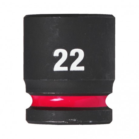 Cheie Tubulara de Impact Milwaukee Shockwave 1/2'', scurta - 22 mm
