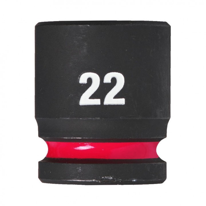 Cheie Tubulara de Impact Milwaukee Shockwave 1/2'', scurta - 22 mm Cheie Tubulara de Impact Milwaukee Shockwave 1/2'', scurta - 22 mm