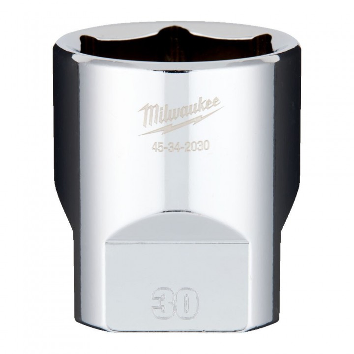 Cheie Tubulara Milwaukee 1/2'', Metric, scurta - 30 mm Cheie Tubulara Milwaukee 1/2'', Metric, scurta - 30 mm