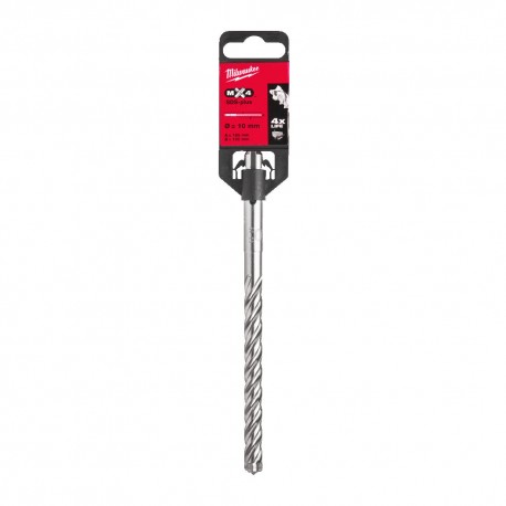 Burghiu cu 4 Taisuri Milwaukee, SDS-Plus, MX4 - 10 x 100 x 160 mm