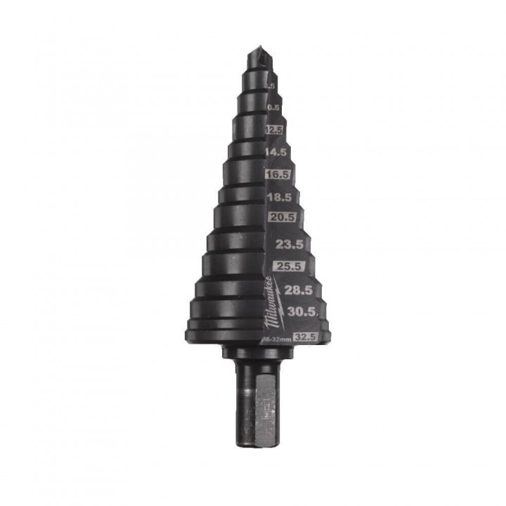Burghiu in 14 Trepte Milwaukee 16-32 mm, din Cobalt