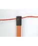 Plasa gard electric Kerbl OviNet Orange - 50 m L x 108 cm h (varf fixare dublu)
