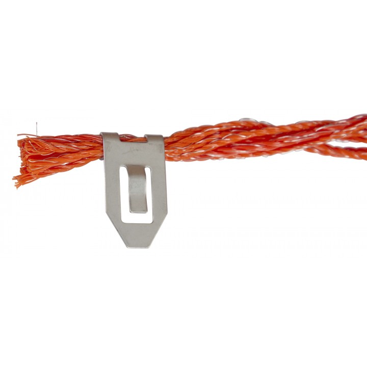 Plasa gard electric Kerbl OviNet Orange - 50 m L x 108 cm h (varf fixare dublu)