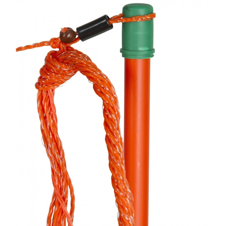 Plasa gard electric Kerbl OviNet Orange - 50 m L x 108 cm h (varf fixare dublu)