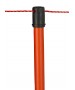 Plasa gard electric Kerbl OviNet Orange - 50 m L x 108 cm h (varf fixare dublu)