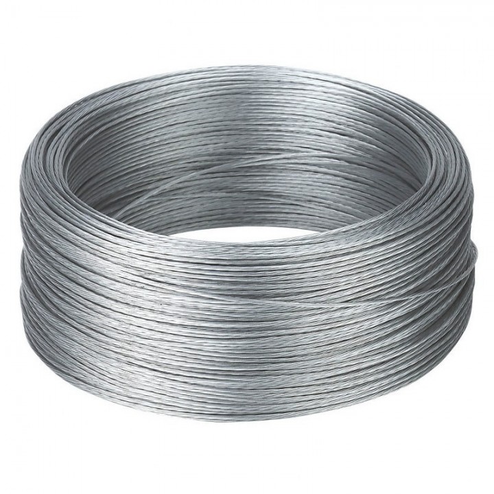 Sarma galvanizata pentru gard fix Kerbl - 200 m Sarma galvanizata pentru gard fix Kerbl - 200 m