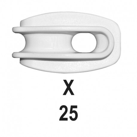 Izolator tensiune pentru franghii Kerbl - punga 25 buc