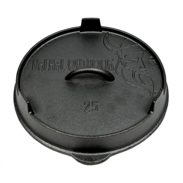 Capac grill pentru tigaie fonta Valhal Outdoor VHLID25