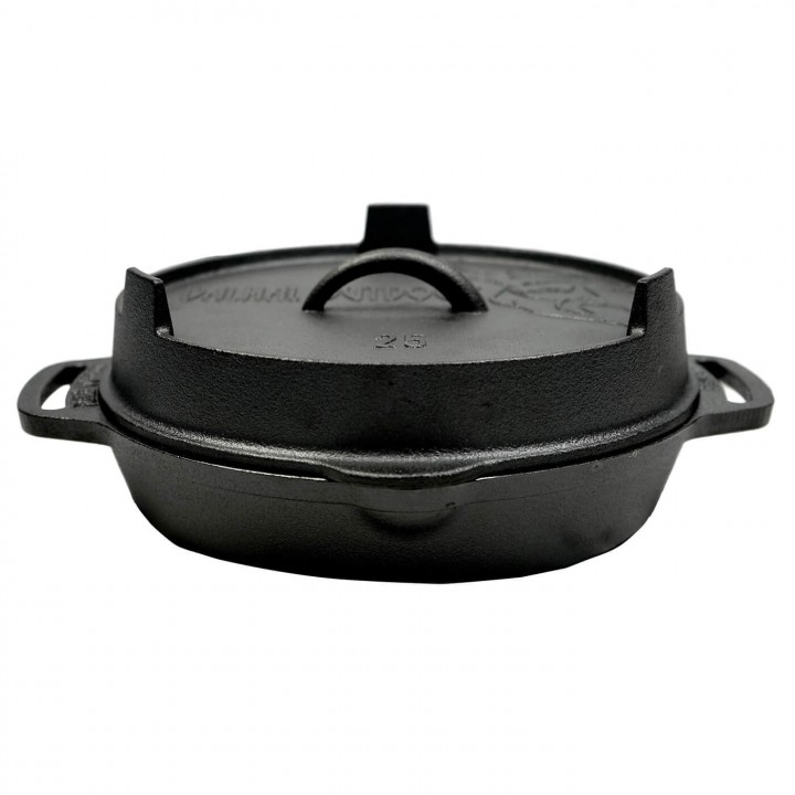 Capac grill pentru tigaie fonta Valhal Outdoor VHLID25