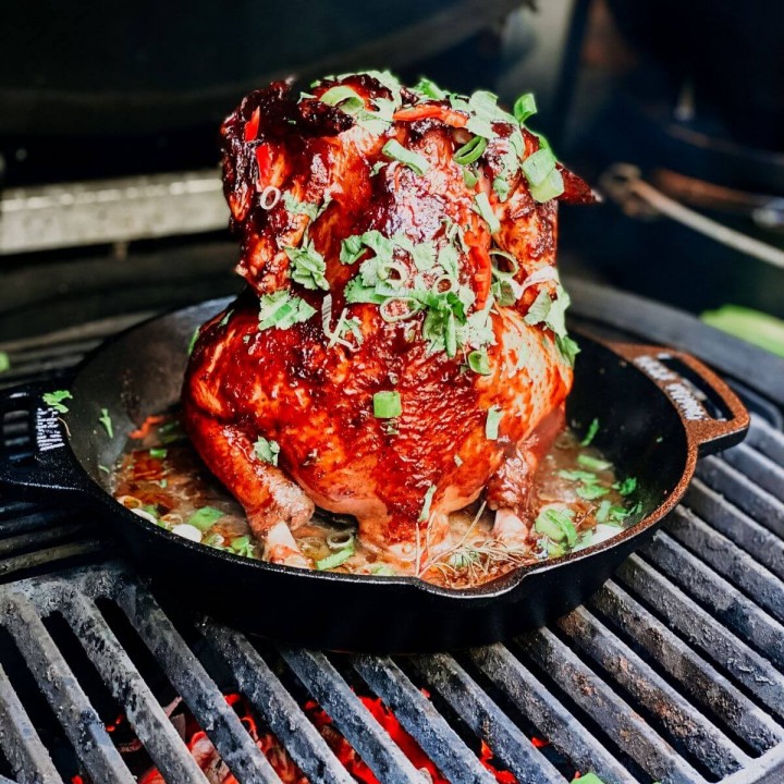 Vas fonta suport pentru pui Valhal Outdoor VH28CS