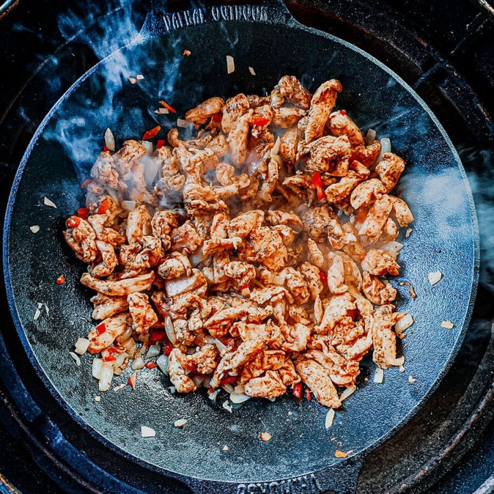 Tigaie Wok fonta Valhal Outdoor VHWOK36