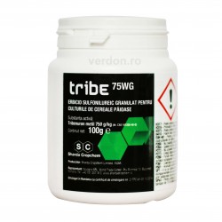 Erbicid TRIBE 75 WG, Tribenuron metil - 100 g, Sharda, Grau, Orz, Ovaz, Secara, Triticale, Postemergent