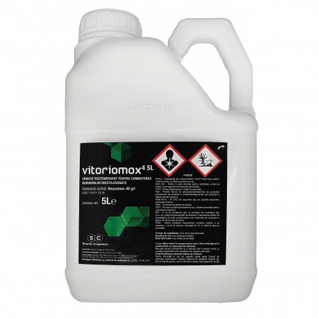 Erbicid VITORIOMOX 4 SL - 5 Litri, Sharda, Floarea soarelui, Postemergent