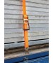 Chinga fixare Kerbl cu clichet 15 m × 50 mm - portocaliu