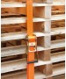 Chinga fixare Kerbl cu clichet 15 m × 50 mm - portocaliu